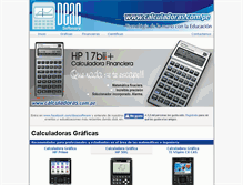 Tablet Screenshot of calculadoras.com.pe