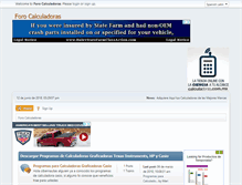 Tablet Screenshot of foros.calculadoras.com.mx