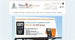 Desktop Screenshot of calculadoras.com.mx